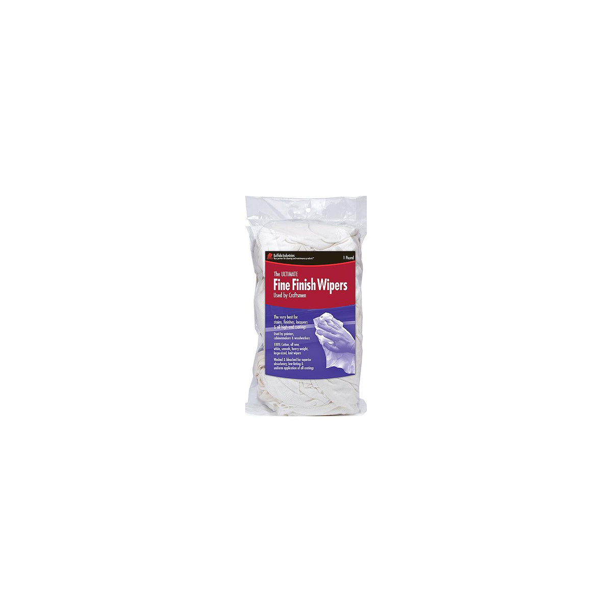 Buffalo Industries Ultimate Fine Finish Wiper, 1 lb. - 12030 - image 1