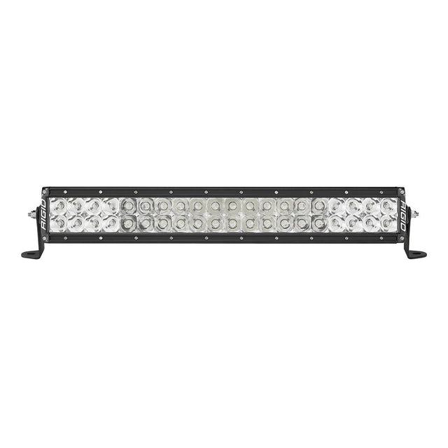 Rigid E Series Pro L.E.D. Light Bar (Spot/Flood, Black, Surface, Size 20") - 120313 - image 1