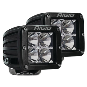 Rigid D-Series Pro L.E.D. Spreader Light (Spot, Black, Surface, Sold Per Pair) - 202213 - image 1