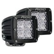 Rigid D-Series Pro L.E.D. Spreader Light (Flood Diffused, Black, Surface, Sold Per Pair) - 202513 - image 1