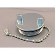 White Cap Replacement Cap and Chain - S-7022C - image 1