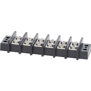 Blue Sea Systems Blue Sea 2606 Terminal Black 65AMP - 6 Circuit