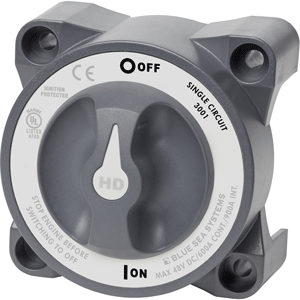 Blue Sea Systems Blue Sea 3001 HD-Series Battery Switch Single Circuit ON/OFF w/AFD