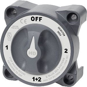 Blue Sea Systems Blue Sea 3003 HD-Series Battery Switch Selector w/Alternator Field Disconnect