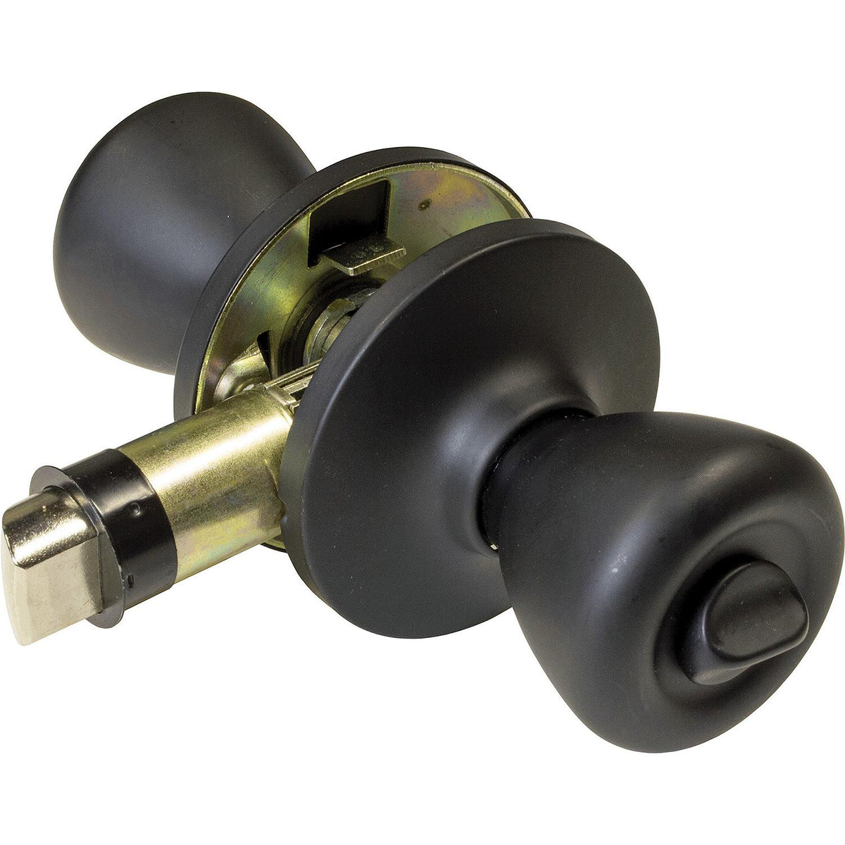 Fasteners Unlimited LSKC3MB1PK Global Link RV Interior Privacy Door Knob, Matte Black - image 2