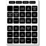 Blue Sea Systems Blue Sea 4217 Square Format Label Set - 120