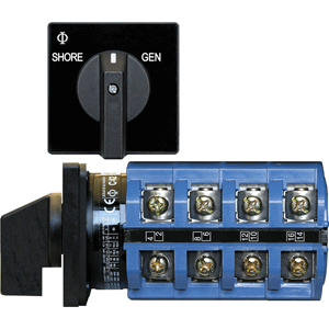 Blue Sea Systems Blue Sea 6337 Switch, AC 120V AC 30A OFF+2 Position