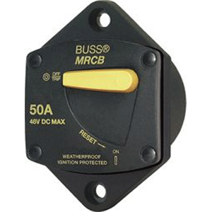 Blue Sea Systems Blue Sea 7042 187-Series Circuit Breaker - Panel Mount 80A