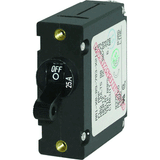 Blue Sea Systems Blue Sea 7216 AC / DC Single Pole Magnetic World Circuit Breaker - 25 Amp