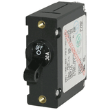 Blue Sea Systems Blue Sea 7220 AC / DC Single Pole Magnetic World Circuit Breaker - 30 Amp
