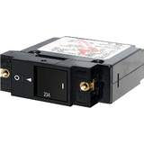 Blue Sea Systems Blue Sea 7429 Single Pole Small Case 2" Slot Reset Rocker Circuit Breaker - 20 Amp