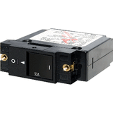 Blue Sea Systems Blue Sea 7433 Single Pole Small Case 2" Slot Reset Rocker Circuit Breaker - 50 Amp