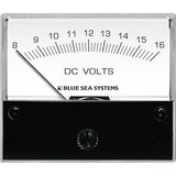 Blue Sea Systems Blue Sea 8003 DC Analog Voltmeter - 2-3/4" Face, 8-16 Volts DC