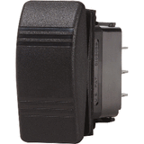 Blue Sea Systems Blue Sea 8288 Water Resistant Contura III Switch - DPST OFF-(ON) - Black