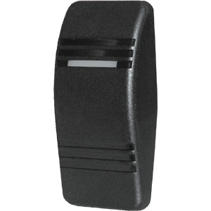 Blue Sea Systems Blue Sea 8294 Contura Switch Actuator - Black - Single Lens