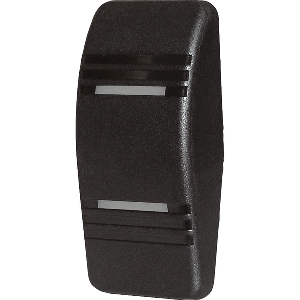Blue Sea Systems Blue Sea 8295 Contura Switch Actuator - Black - Double Lense