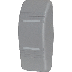 Blue Sea Systems Blue Sea 8298 Contura Switch Grey Actuator - Double Lens
