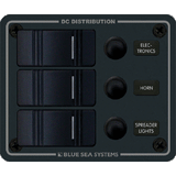 Blue Sea Systems Blue Sea 8374 Water Resistant 3 Position - Black - Vertical Mount Panel