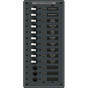 Blue Sea Systems Blue Sea 8376 Panel DC 13 Position Vertical