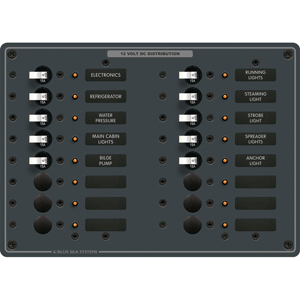 Blue Sea Systems Blue Sea 8377 Panel DC 16 Position