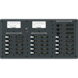 Blue Sea Systems Blue Sea 8378 DC 18 Position Panel - White