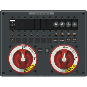 Blue Sea Systems Blue Sea 8693 e-Series Dual Circuit Plus 2 5511e