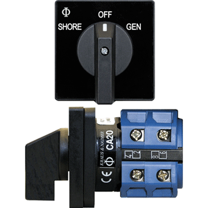 Blue Sea Systems Blue Sea 9009 Switch, AC 120VAC 32A OFF +2 Position