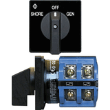Blue Sea Systems Blue Sea 9011 Switch, AV 120VAC 65A OFF +2 Positions