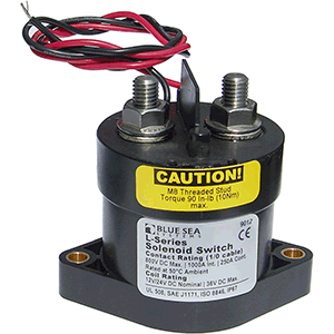 Blue Sea Systems Blue Sea 9012 L Solenoid Switch - 12-24VDC - 250A