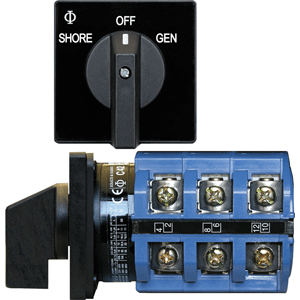 Blue Sea Systems Blue Sea 9019 Switch, AC 240VAC 63A OFF +2 Positions