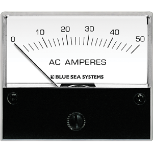 Blue Sea Systems Blue Sea 9630 AC Analog Ammeter 0-50 Amperes AC