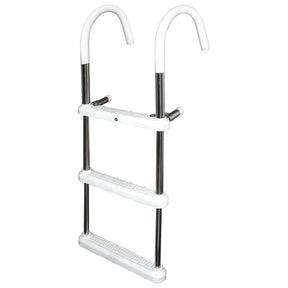 JIF Marine Gunwale Hook Ladder (3-Step, 7” Hook) - DMT3A-7 - image 1