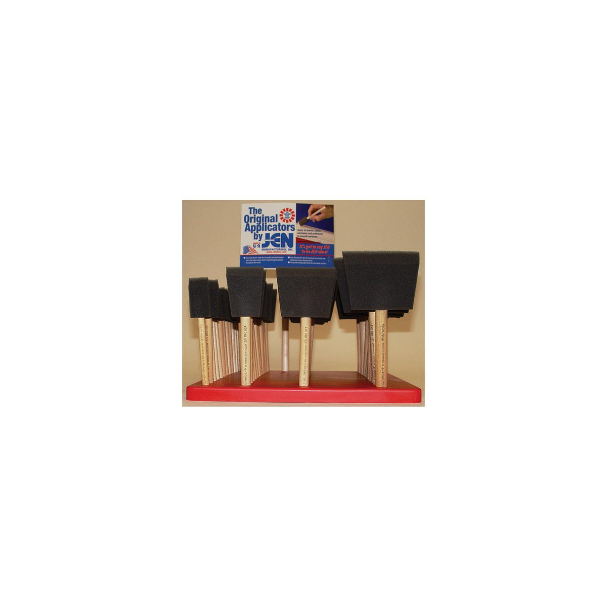Jen Brush Brush Display Poly Asst. - PB1 - image 1