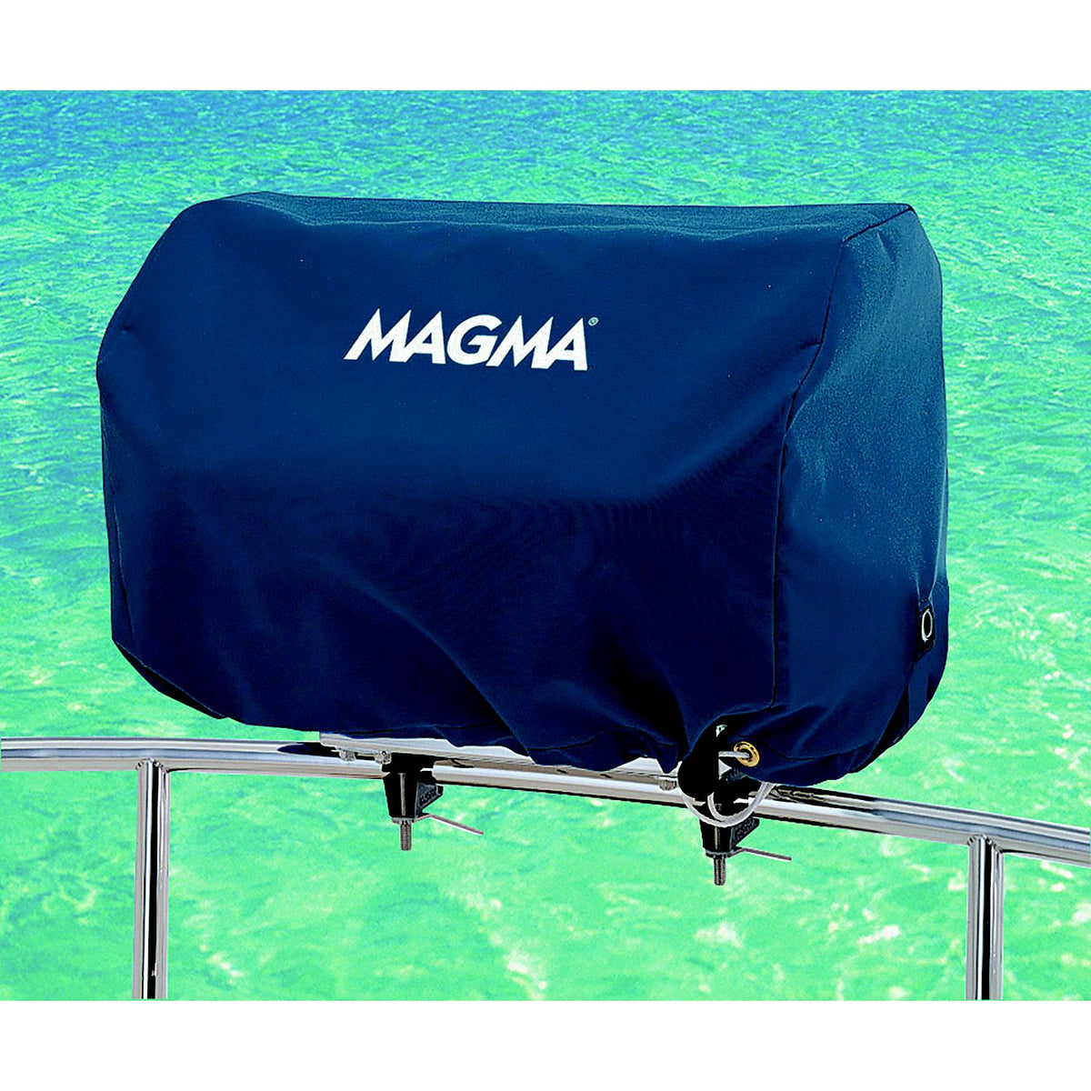 Magma Rectangular 12" x 18" Grill Cover - Navy Blue [A10-1290CN] - official Magma product image 3