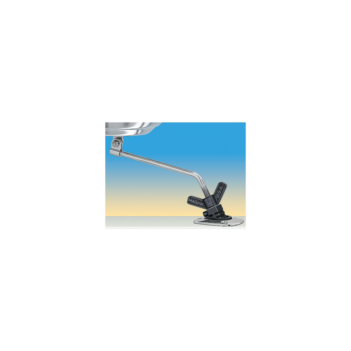Magma A10-175 Pow'R Grip Fish Rod Holder Mount For Use With Any Magma Marine Kettle Grill - A10-175