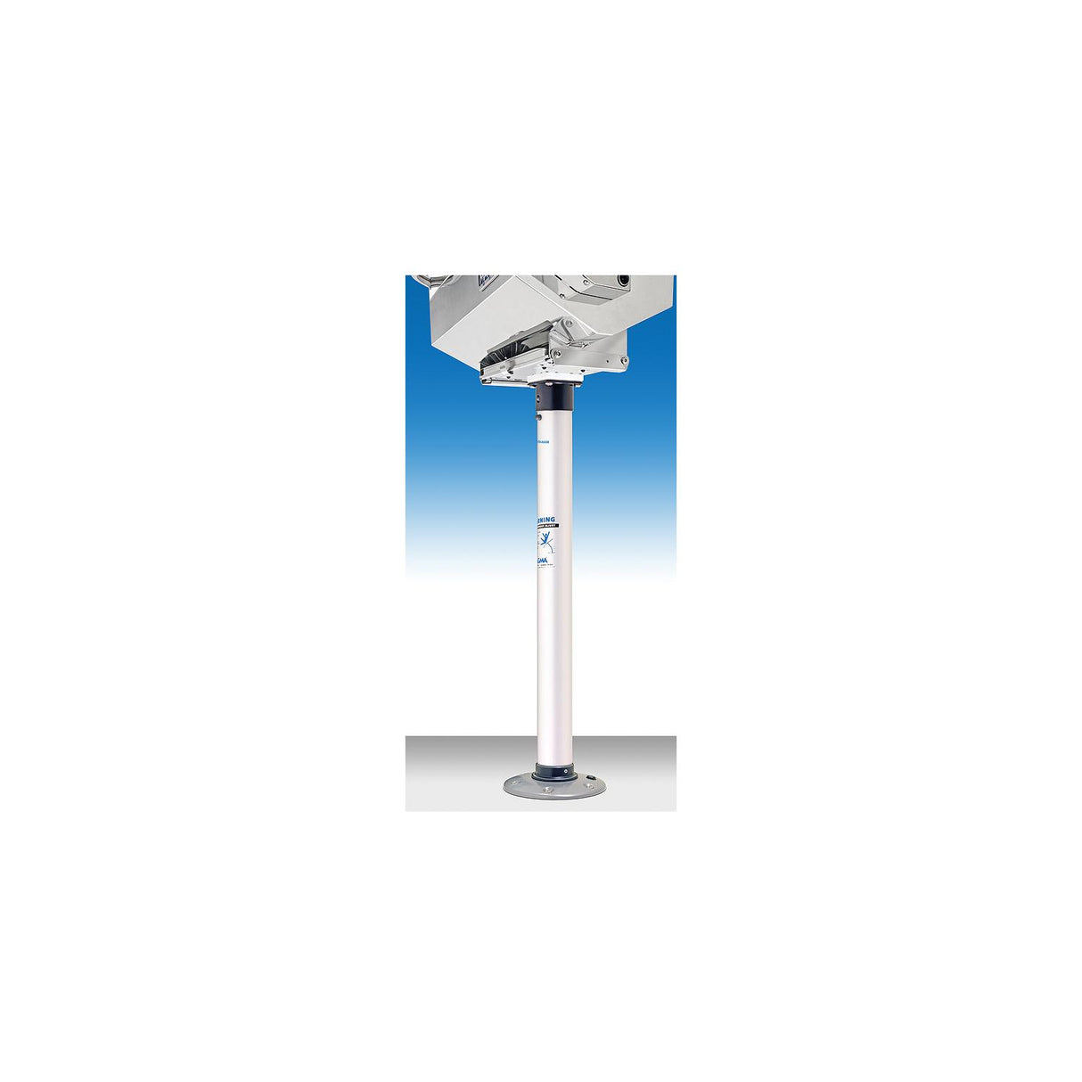 Magma T10-185 28" Double Locking Stowable Pedestal (SD) Mount Fits All Rectangular Grills and Single Mount Filet Tables - T10-185
