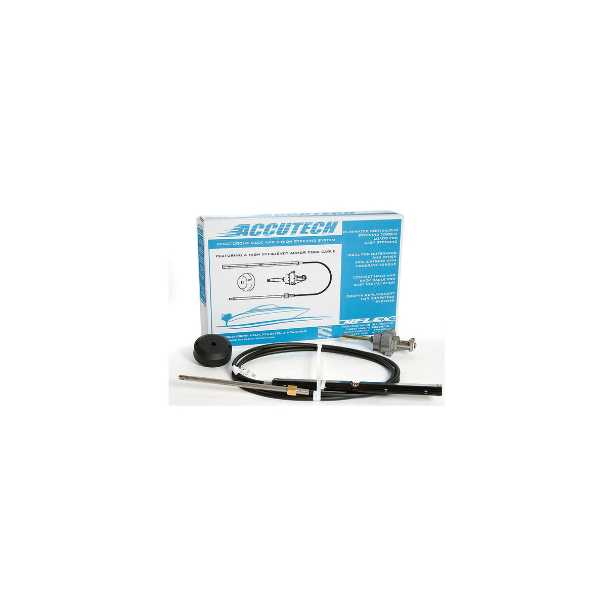 17' Accutech Zerotorque Feedback Rack Steering System - ACCUTECH17