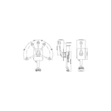Single Lever/Dual Action Control, B400 Series - B400 - official Uflex product image 2