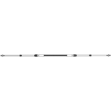 UFLEX C8 3300 Type Premium Universal Style Engine Control Cable 10-32 UNF, 40' - C8X40 - official Uflex product image 2