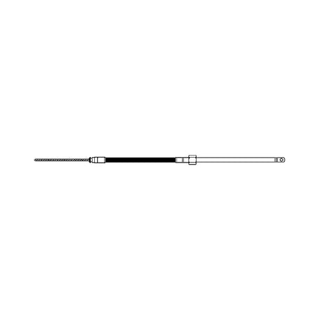 UFlex M66 15' Fast Connect Rotary Steering Cable Universal [M66X15] - official Uflex product image 2