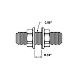 Hydraulic Hose 3/4" Bulkhead Fitting Kit - R7 - official Uflex product image 2