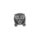 Rotech Dual Cable Rotary Steering Helm - T72FC - official Uflex product image 3