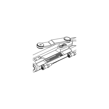 Uflex UC128TS Version 2 Hydraulic Cylinder 1.38" Bore 7.8" Stroke Front #2 Link Arm Front Mount [UC128TS-2] - official Uflex product image 2
