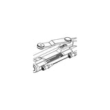 Uflex UC128TS2 Protech Front Mount Hydraulic Steering Cylinder, Port w/Offset Arm - UC128TS-2P - official Uflex product image 2