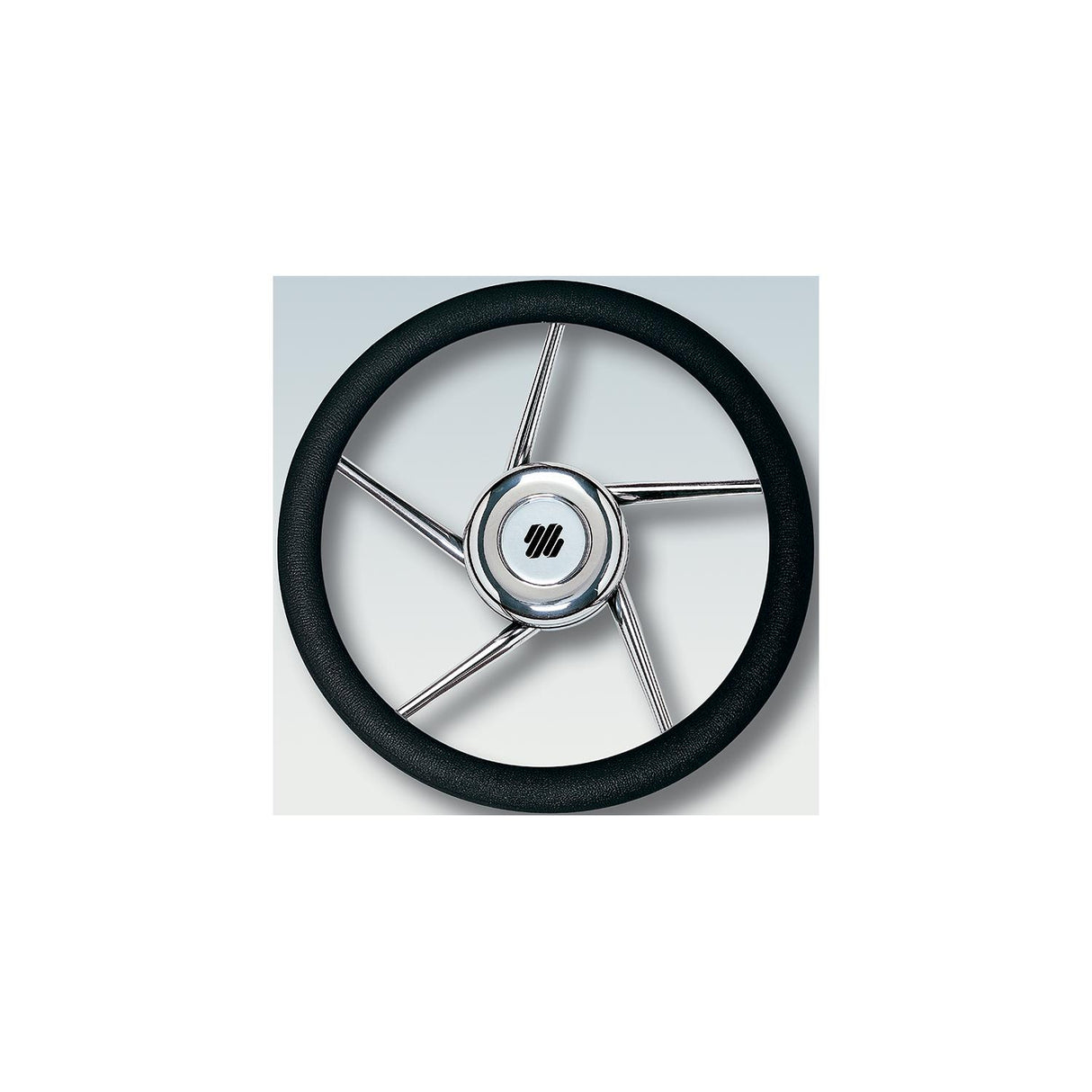 Steering Whl-Black Grip SS 5-Spk - V01