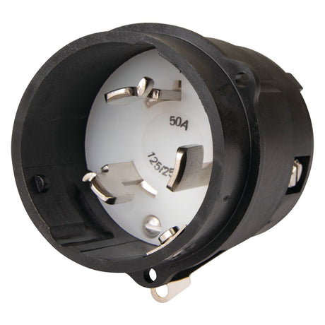 Marinco Stainless Steel Power Inlet - Interior (50A, 125/250V) - 6373ELMB - image 1