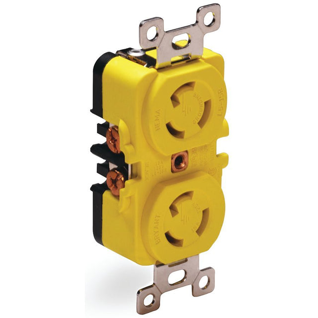 Marinco Duplex Locking Receptacle - 4700CR - image 1