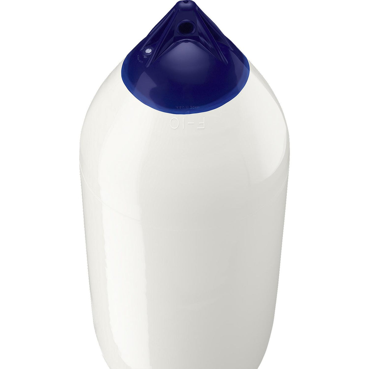 Polyform F-10 White Big Boat Heavy Duty Fender 18.5" X 50" - official Polyform product image 2