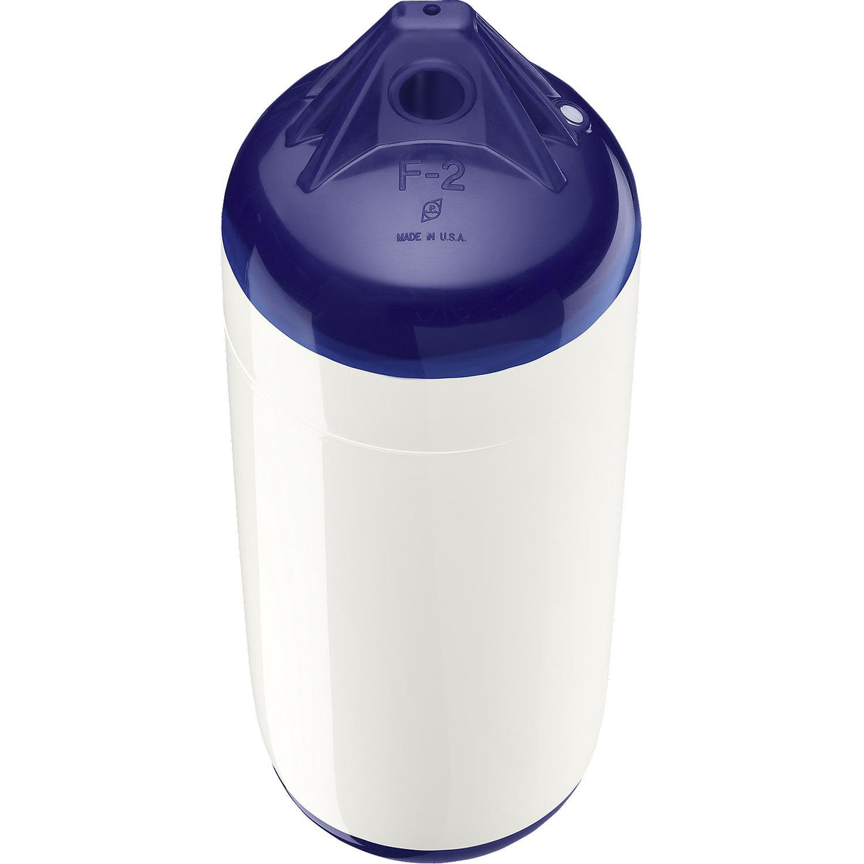 Polyform F-2 Twin Eye Fender 8.2" x 25" - White [F-2 WHITE] - official Polyform product image 3