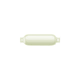 Polyform G-3 Twin Eye Fender 5.5" x 19" - Metallic White [G-3 METALLIC WHITE] - official Polyform product image 3